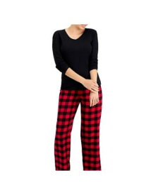 CHARTER CLUB Intimates Red Straight Leg Plaid Sleep Pants XL レディース