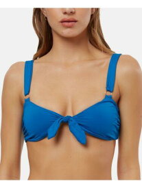 オニール O'NEILL Women's Blue Bikini Salt Water Solids Nicolette Swimsuit Top XL レディース