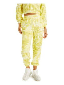 CULPOS X INC Womens Yellow Pocketed Convertible Sweatpants Lounge Pants XL レディース