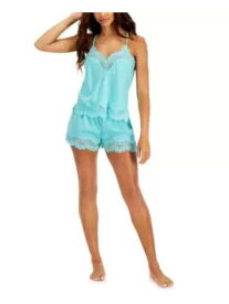 INC Sets Aqua Lace Solid Sleeveless V Neck Cami Everyday Size XL レディース