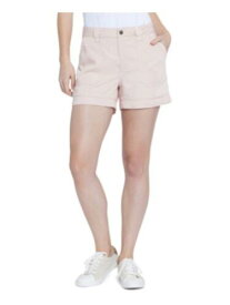 SEVEN7 Womens Pink Zippered Pocketed Utility Shorts 12 レディース