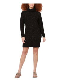 BLACK TAPE Womens Black Unlined Upper Back Cutout Trim Sweater Dress M レディース