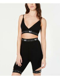 WAISTED Intimates Black Everyday Bralette Size: L レディース