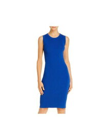 ヘルムートラング HELMUT LANG Womens Blue Sleeveless Above The Knee Cocktail Body Con Dress L レディース
