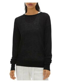 ヘルムートラング HELMUT LANG Womens Black Cashmere Long Sleeve Sweater S レディース