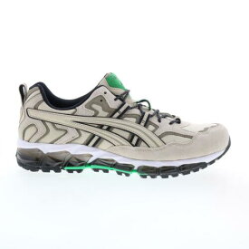 アシックス Asics Gel-Nandi 360 1021A190-200 Mens Gray Suede Athletic Running Shoes メンズ