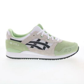 アシックス Asics Gel-Lyte III OG 1201A762-300 Mens Green Suede Lifestyle Sneakers Shoes 13 メンズ