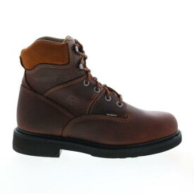 ウルヴァリン Wolverine Tremor DuraShocks 6 W04326 Mens Brown Leather Work Boots メンズ