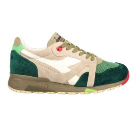 ディアドラ Diadora N9000 Italia Cime Di Rapa Lace Up Mens Beige Green Sneakers Casual Sho メンズ