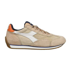 ディアドラ Diadora Equipe Suede Sw Lace Up Mens Beige Sneakers Casual Shoes 175150-25058 メンズ