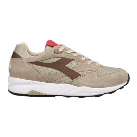 ディアドラ Diadora Eclipse Italia Lace Up Mens Beige Sneakers Casual Shoes 177154-75012 メンズ