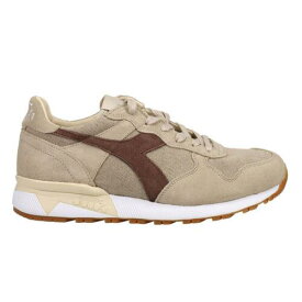 ディアドラ Diadora Trident 90 Canvas Lace Up Mens Beige Sneakers Casual Shoes 178534-25048 メンズ