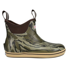 Xtratuf Ankle Deck 6 Inch Print Pull On Mens Green Casual Boots XMAB-MOB メンズ