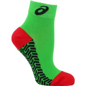 アシックス ASICS Snap Down Running Socks Mens Green Athletic ZK2268-8223 メンズ