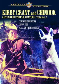 【輸入盤】Warner Archives Kirby Grant and Chinook Adventure Triple Feature: Volume 2 [New DVD] Full Fram