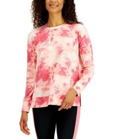 ID Ideology Women's Shades Tie Dyed Top Pink Size Large レディース