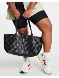 メデン STEVE MADDEN Women's Black Bburnish Faux Leather Zip Pouch Tote Handbag Purse レディース