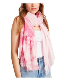 メデン STEVE MADDEN Womens Pink Frayed Cover-Up Sarong Lightweight Scarf レディース