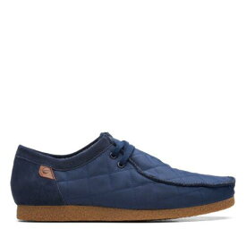 クラークス Clarks Mens Shacre II Step Blue Casual Moccasin Shoes メンズ