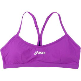 アシックス ASICS Kaitlyn Bikini Top Womens Purple Athletic Casual BV2153-6550 レディース