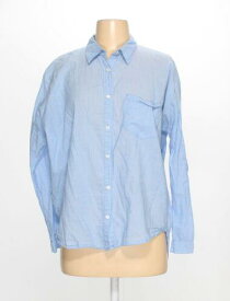 Forever21 Womens Blue Button-up Shirt Size S (SW-7107407) レディース
