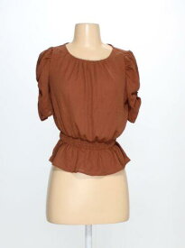 Forever21 Womens Brown Blouse Size S (SW-7107272) レディース