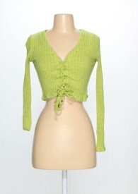 Forever21 Womens Green Shirt Size S (SW-7087487) レディース