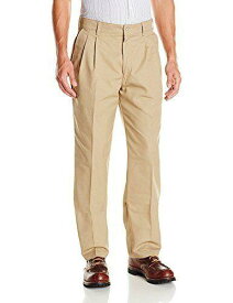 Red Kap mens Double Front Pleated Classic Look work utility pants Khaki 40W x メンズ