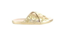 ケネスコール Kenneth Cole Womens Slim Bug Gold Sandals Size 7 (7332987) レディース
