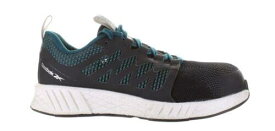 リーボック Reebok Womens Fusion Flexweave Heritage Teal Safety Shoes Size 6.5 (Wide) レディース