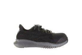リーボック Reebok Womens Flexagon 3.0 Black Safety Shoes Size 8 (Wide) (6655228) レディース