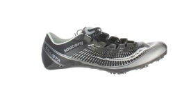 サッカニー Saucony Mens Ballista Black/Silver Running Shoes Size 12 (1690519) メンズ