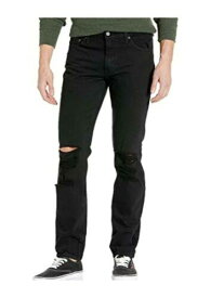 LEVI STRAUSS & CO Mens Black Tapered Slim Fit Stretch Denim Jeans W31/ L30 メンズ