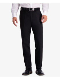 ケネスコール KENNETH COLE Mens Black Patterned Pants W36/ L30 メンズ