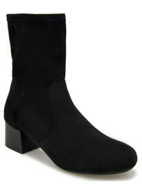 ケネスコール REACTION KENNETH COLE Womens Black Padded Road Round Toe Block Heel Booties 10 M レディース