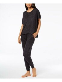 ANDE Intimates Black Oversized Crewneck Sleep Shirt Pajama Top M レディース