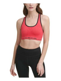 カルバンクライン CALVIN KLEIN PERFORMANCE Intimates Orange Seamless Mid-Impact Sports Bra XS レディース