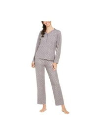 CHARTER CLUB Intimates Gray Polka Dot Sleep Pants XXL レディース