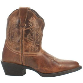 ラレド Laredo Tori Round Toe Cowboy Booties Womens Brown Casual Boots 51044 レディース