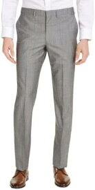 ディーケーエヌワイ DKNY Men's Slim Fit Stretch Suit Pants Gray Size 36X32 メンズ