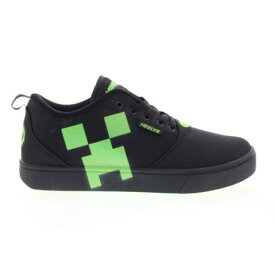 ヒーリーズ Heelys Pro 20 Minecraft HES10613M Mens Black Canvas Lifestyle Sneakers Shoes メンズ