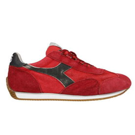 ディアドラ Diadora Equipe Suede Sw Lace Up Mens Red Sneakers Casual Shoes 175150-55013 メンズ