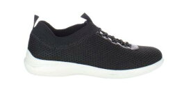 アラヴォン Aravon Womens Mesh Bungee Black Fashion Sneaker Size 5.5 (7214540) レディース