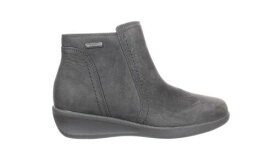 アラヴォン Aravon Womens Fairlee Black Ankle Boots Size 6 (7215851) レディース