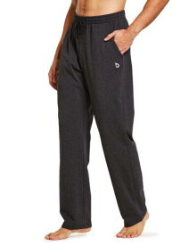 Baleaf BALEAF Mens Sweatpants Casual Lounge Cotton Pajama Yoga Pants Open レディース