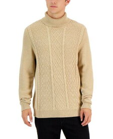 Club Room Men's Chunky Turtleneck Sweater Brown Size X-Large メンズ