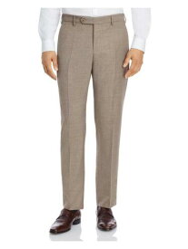ザネラ ZANELLA Mens Parker Beige Regular Fit Suit Separate Pants 38 メンズ