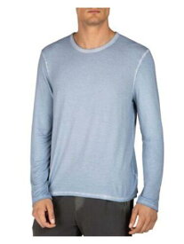 ATM Mens Blue Long Sleeve Classic Fit T-Shirt XL メンズ