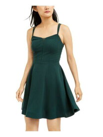 TEEZE ME Womens Green Short Party Dress Juniors 9 レディース
