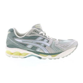 ASICS アシックス Asics Gel-Kayano 14 1201A161-301 Mens Green Suede Lifestyle Sneakers Shoes 9.5 メンズ